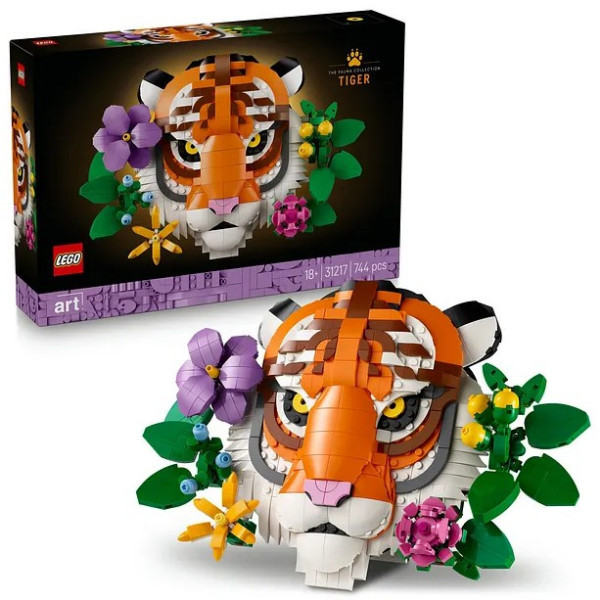 لگو 744 تکه سری آرت مدل The Fauna Collection Tiger 31217