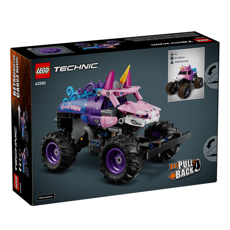 لگو 243 تکه سری تکنیک مدل Monster Sparkle Smash کد 42220