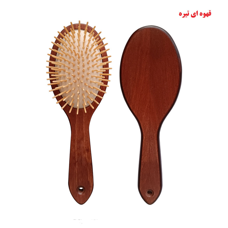 برس مو مدل چوبی