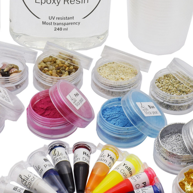بسته کار با رزین اپوکسی فیلو باکس مدل Starter Kit مجموعه 25 عددی