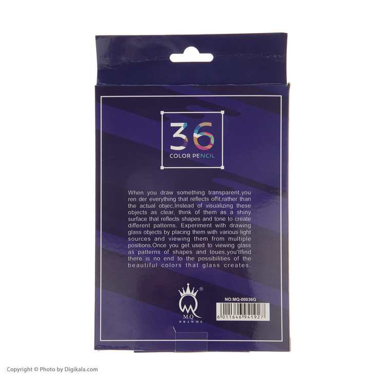 مداد رنگی 36 رنگ ام کیو مدل MQ-00036G