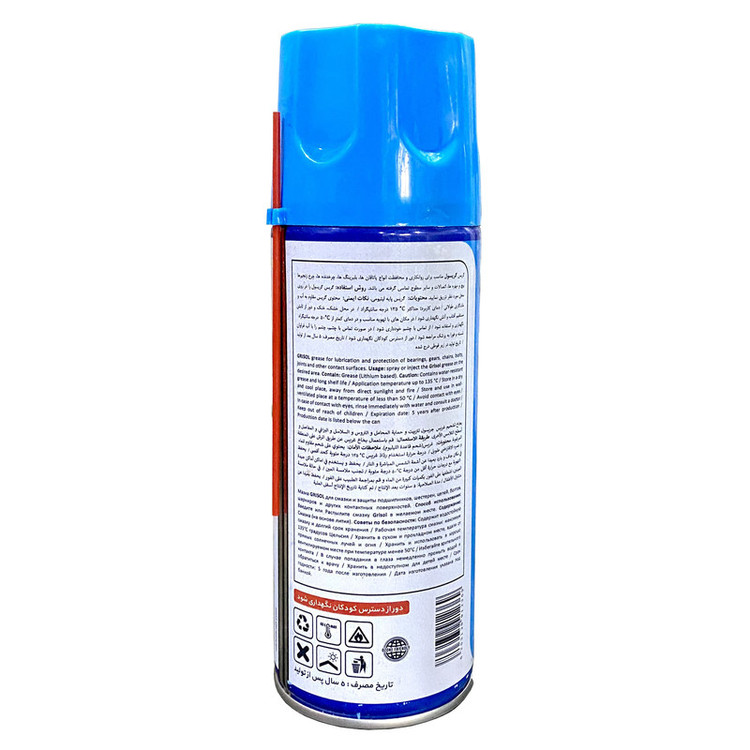 اسپری گریس گریسول مدل PG155 حجم 400 میلی لیتر