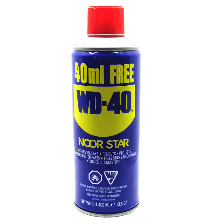 اسپری روان کننده نور استار مدل WD-40 حجم 400 میلی لیتر