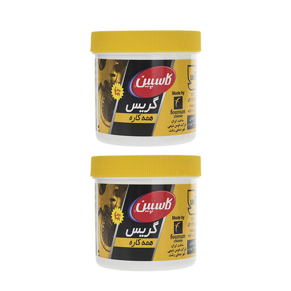 گریس کاسپین مدل Multipurpose وزن 227 گرم  بسته دو عددی