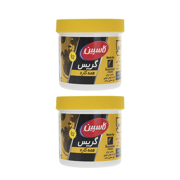 گریس کاسپین مدل Multipurpose وزن 227 گرم بسته دو عددی