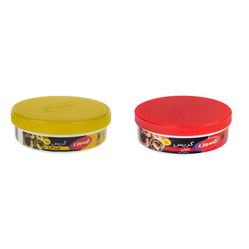 گریس کاسپین  کد 22 مدل تابان وزن 352 گرم مجموعه 2 عددی