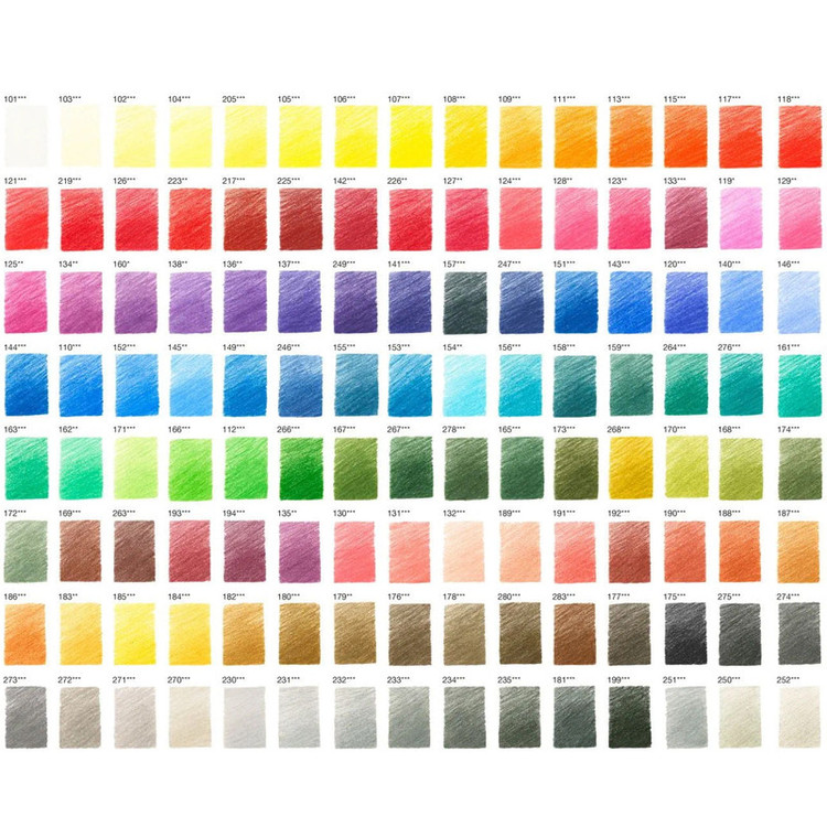 مداد رنگی 120 رنگ فابر کاستل مدل Polychromos