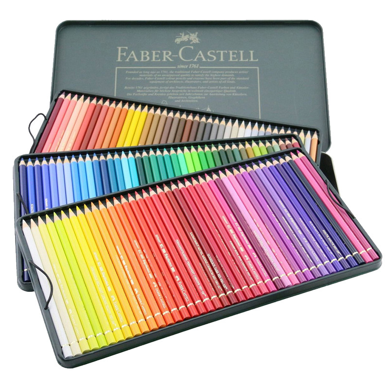 مداد رنگی 120 رنگ فابر کاستل مدل Polychromos کد 62817