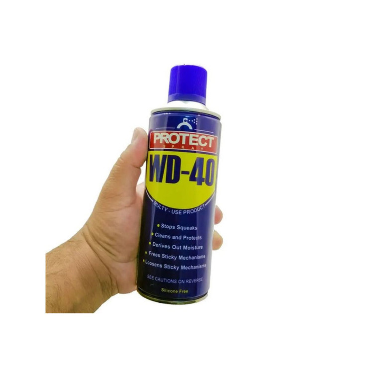 اسپری روان کننده پروتکت مدل WD-40 حجم 450 میلی لیتر