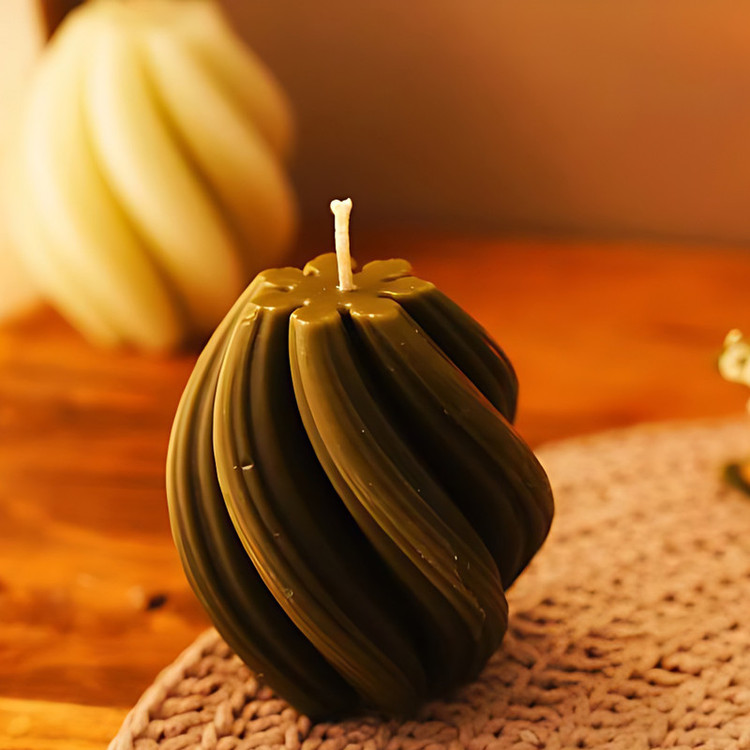 قالب شمع مدل گوی اسپیرال کد 08cm
