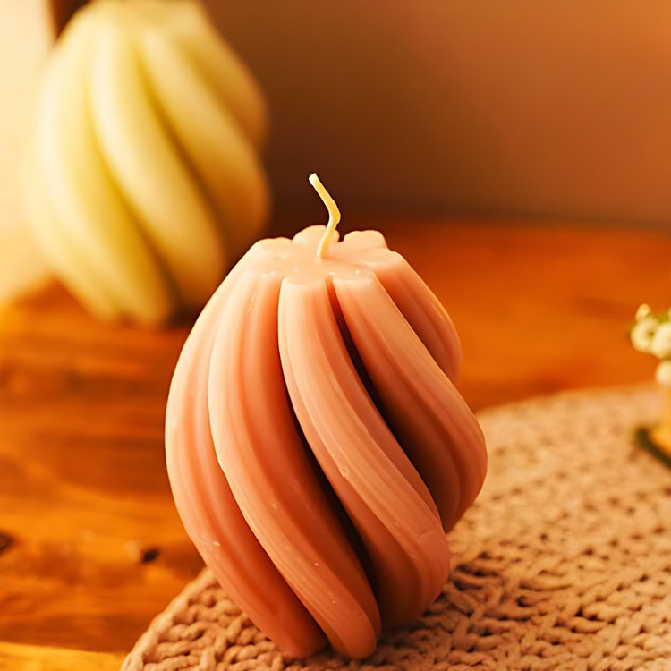 قالب شمع مدل گوی اسپیرال کد 08cm