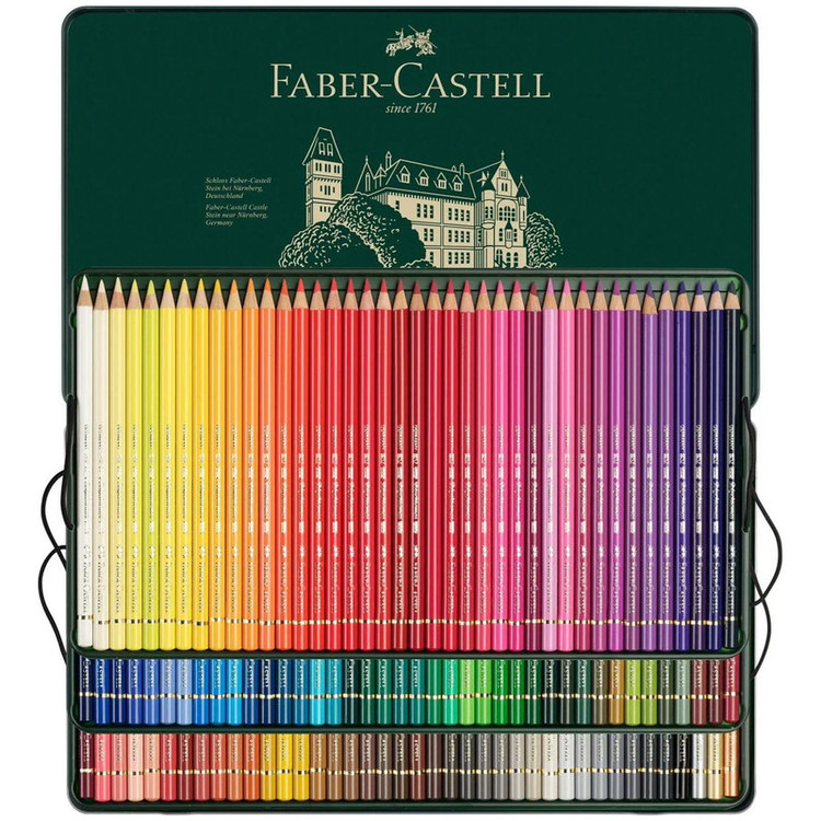 مداد رنگی 120 رنگ فابر-کاستل مدل Polychromos