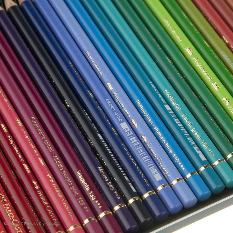 مداد رنگی 36 رنگ فابر کاستل مدل Polychromos