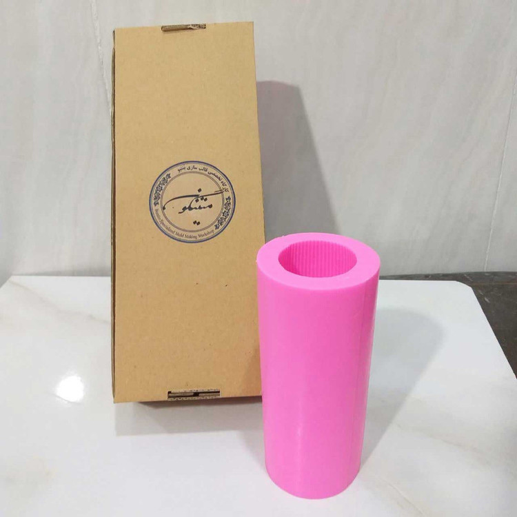قالب شمع مدل استوانه گره کد C15cm