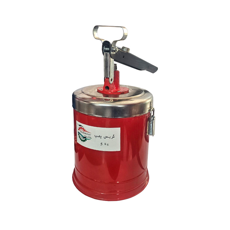 پمپ گریس رولمان صنعت مدل pump-5 ظرفیت 5 لیتر