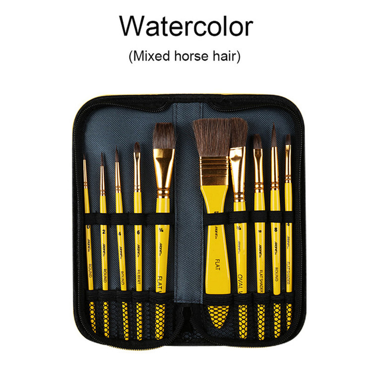 قلم مو ماریس مدل Water Colour مجموعه 10 عددی