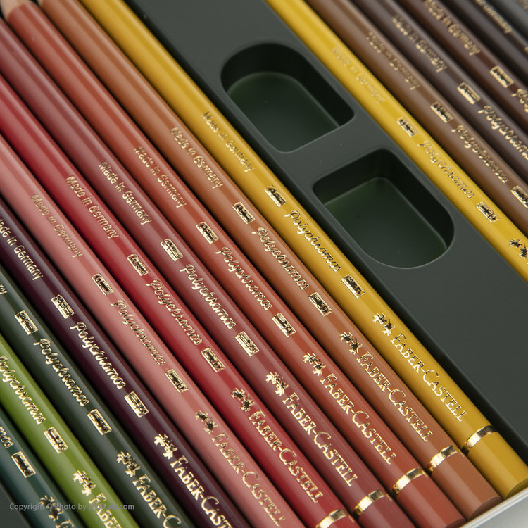 مداد رنگی 60 رنگ فابر-کاستل مدل Polychromos