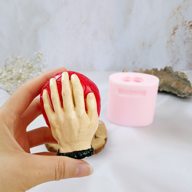 قالب شمع کوشا اکسسوری مدل قلب ژورنالی