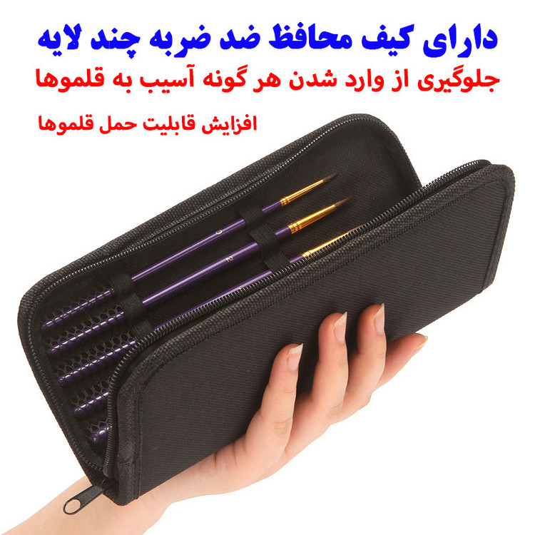 ست قلمو مدل Horse Hair مجموعه 10 عددی