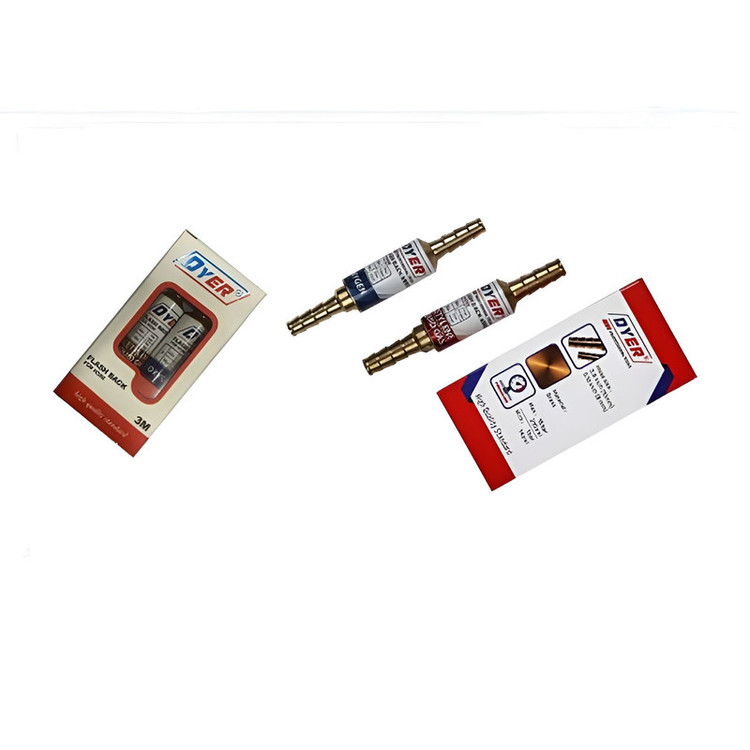 فلاش بک دو سر شیلنگ هوا گاز دیر مدل L-R-210 مجموعه 2 عددی
