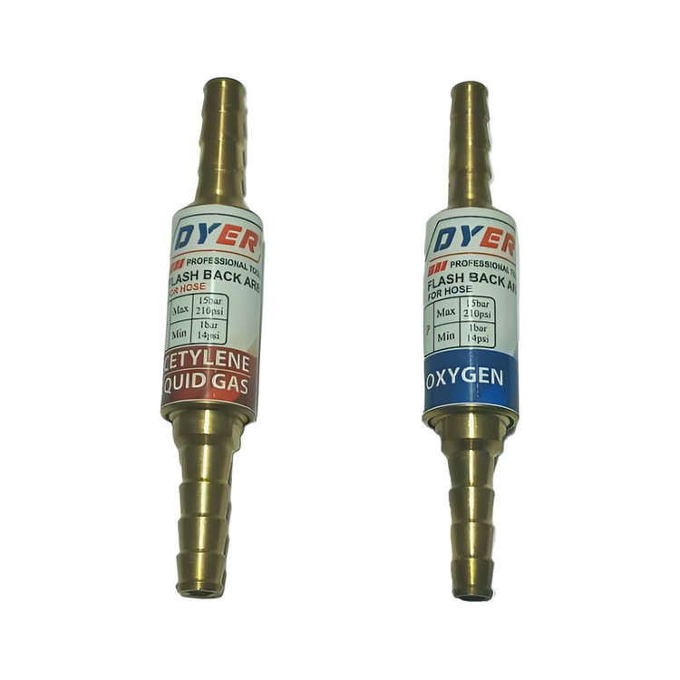 فلاش بک دو سر شیلنگ هوا گاز دیر مدل L-R-210 مجموعه 2 عددی