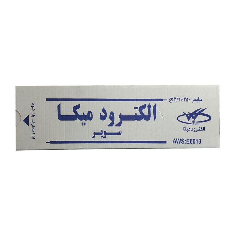 الکترود جوشکاری الکترود میکا مدل E6013-3.2 وزن 5 کیلوگرم