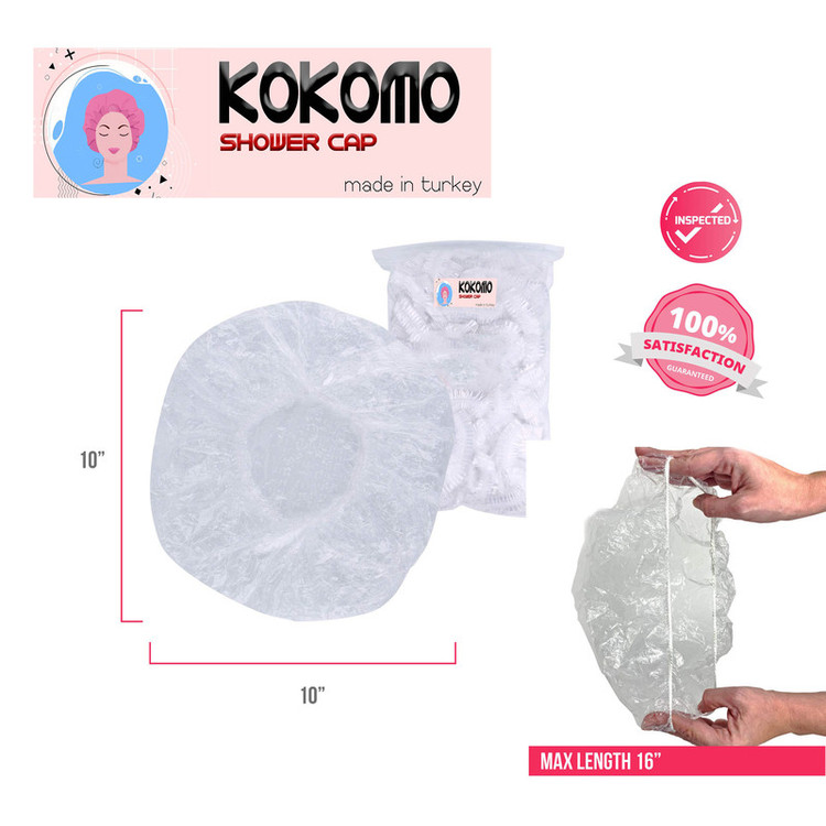 کلاه رنگ مو مدل kokomo - 01 بسته 12 عددی