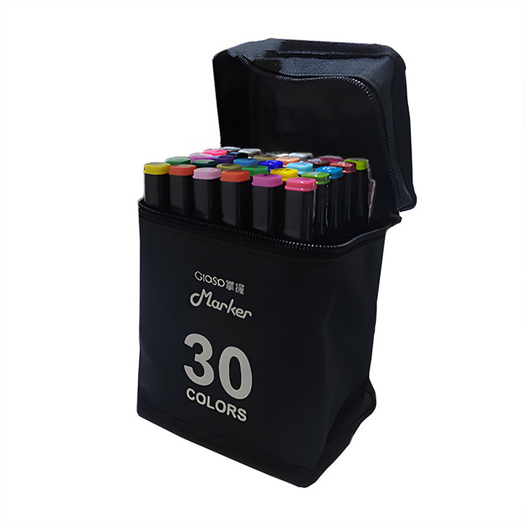 ماژیک راندو مدل استند دار دو سر کد 320 بسته 30 عددی