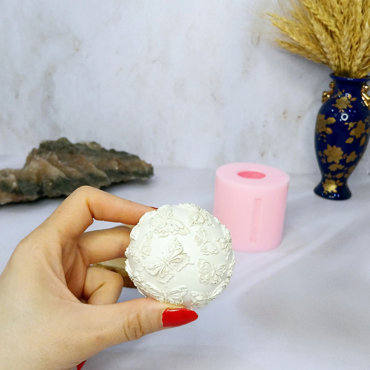 قالب شمع کوشا اکسسوری مدل پروانه مجموعه 3 عددی