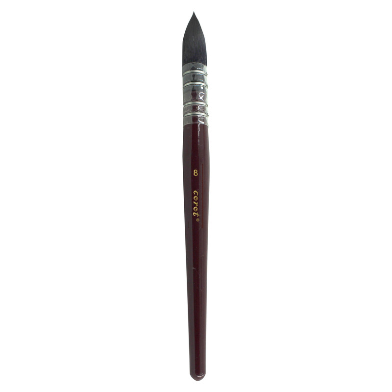 قلم مو گرد کورات شماره 8