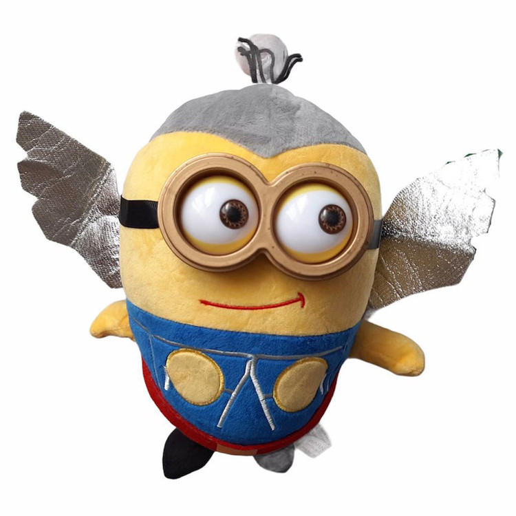 عروسک مدل minion طرح قهرمان بالدار کد 22 ارتفاع 22 سانتیمتر