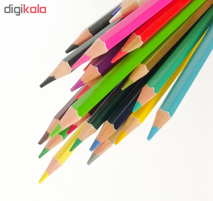 مداد رنگی 24 رنگ ماین کد 3-424
