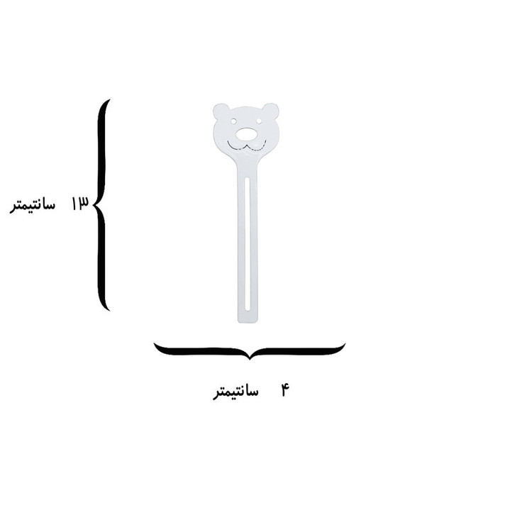 تیوب خالی کن طرح خرس مجموعه دو عددی