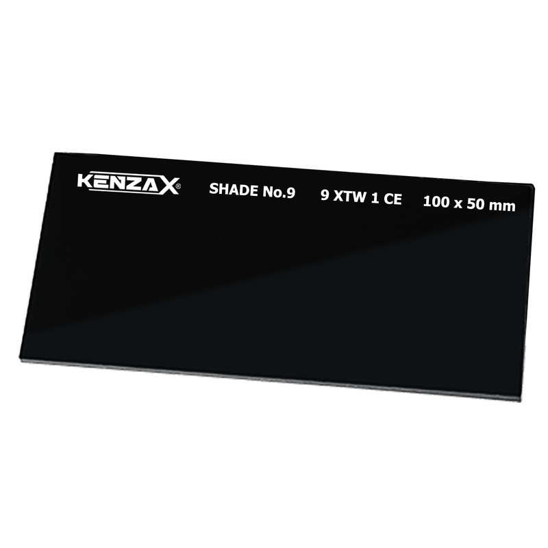 شیشه ماسک جوشکاری کنزاکس مدل KWF-109 مجموعه 100 عددی