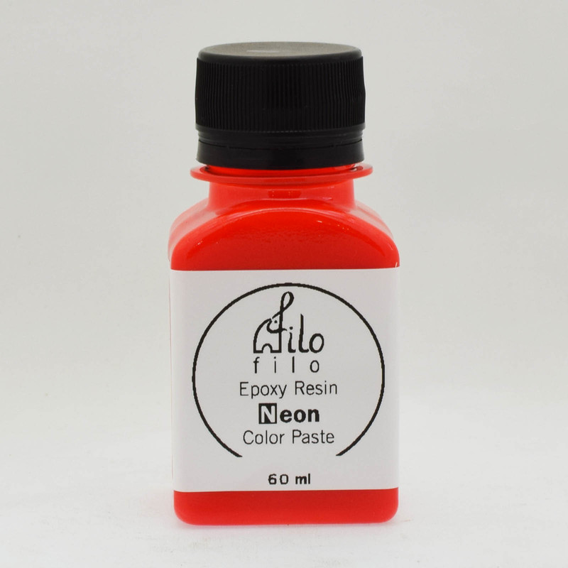 رنگ رزین اپوکسی فیلو مدل Neon حجم 60 میلیلیتر مجموعه 7 عددی