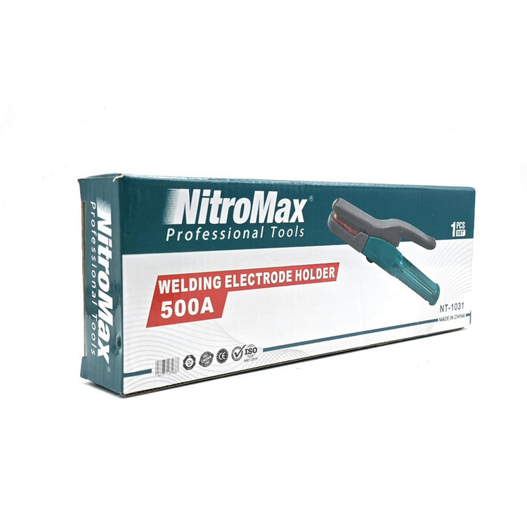 انبر جوشکاری نیترومکس مدل NT-1031 ظرفیت 50 تا 500 آمپر