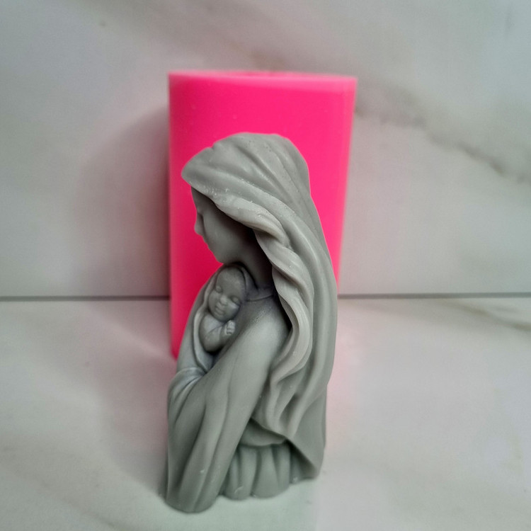 قالب شمع مدل آغوش مادر کد C12cm