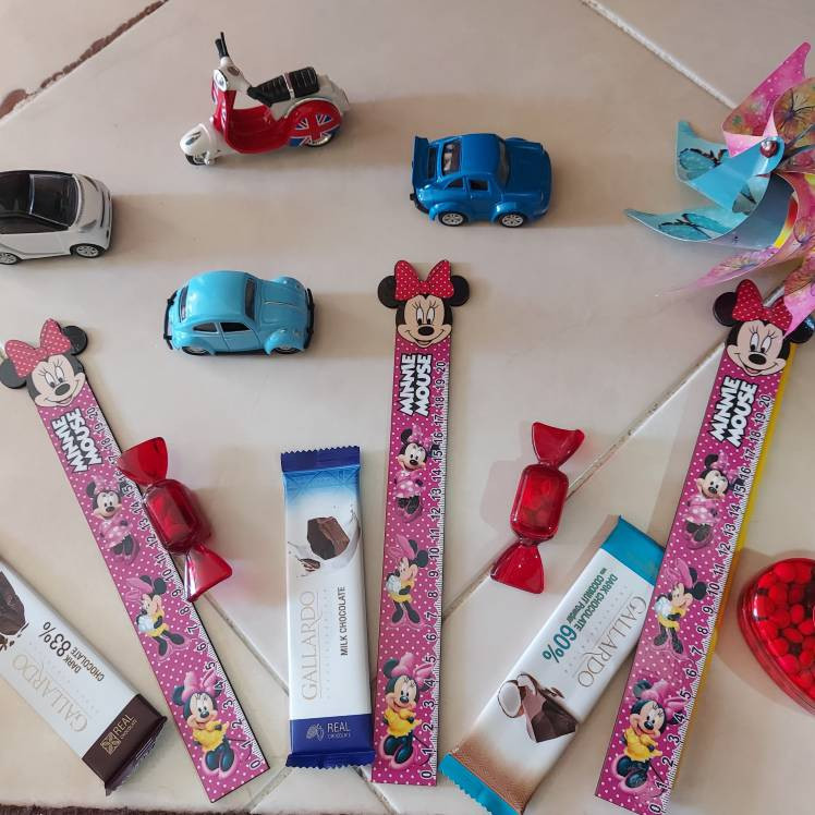 خط کش 20 سانتی طرح مینی موس کد minnie mouse
