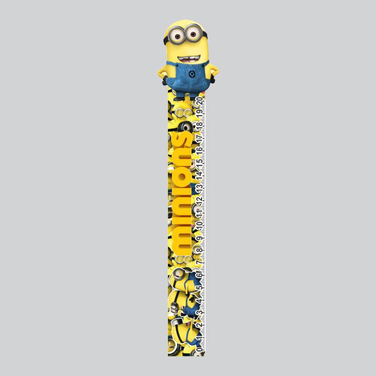خط کش 20 سانتی طرح مینیون کد minions