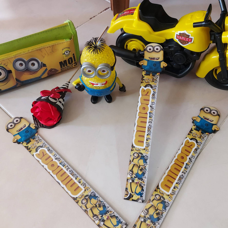 خط کش 20 سانتی طرح مینیون کد minions