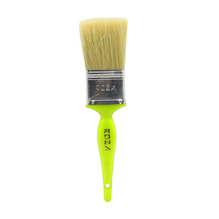 قلم مو نقاشی رزا مدل پلاستیکی کد YP-ROGHANI-70MM/2INCH سایز 2 اینچ