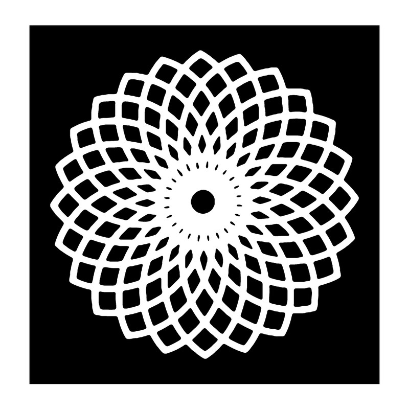 شابلون باتیس آرت طرح تذهیب کد 244