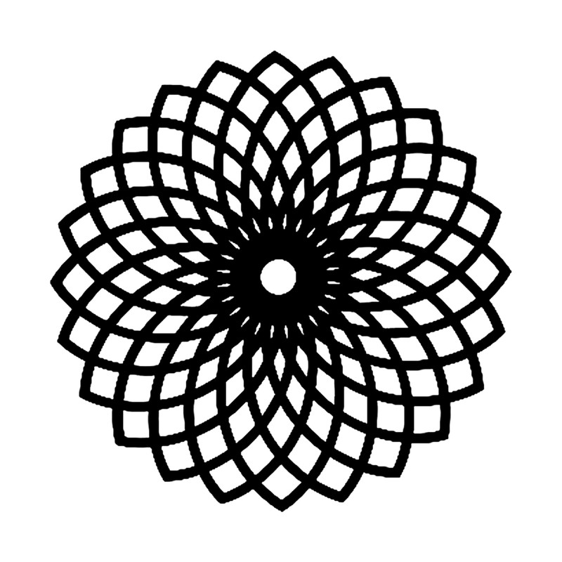 شابلون باتیس آرت طرح تذهیب کد 244