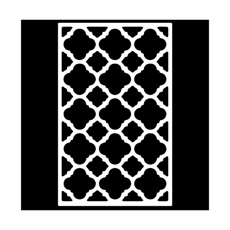 شابلون باتیس آرت طرح تذهیب کد 221
