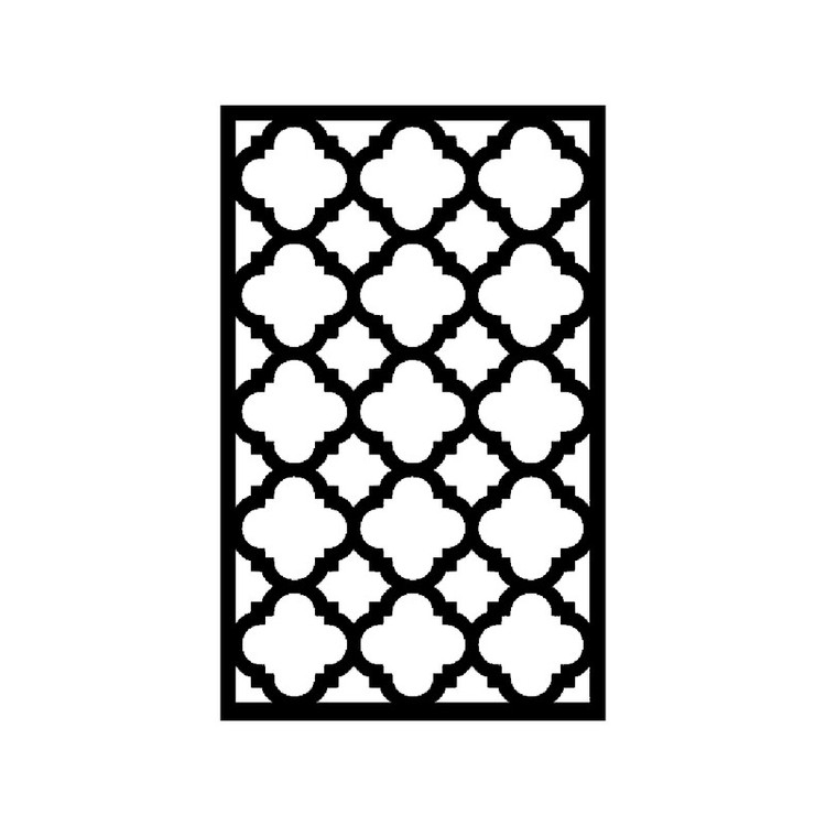شابلون باتیس آرت طرح تذهیب کد 221