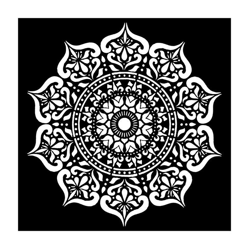 شابلون باتیس آرت طرح تذهیب کد 898