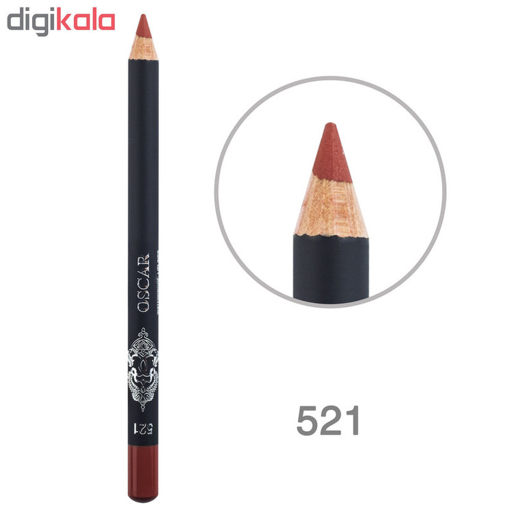 مداد لب اسکار مدل Waterproof Lipliner شماره 521