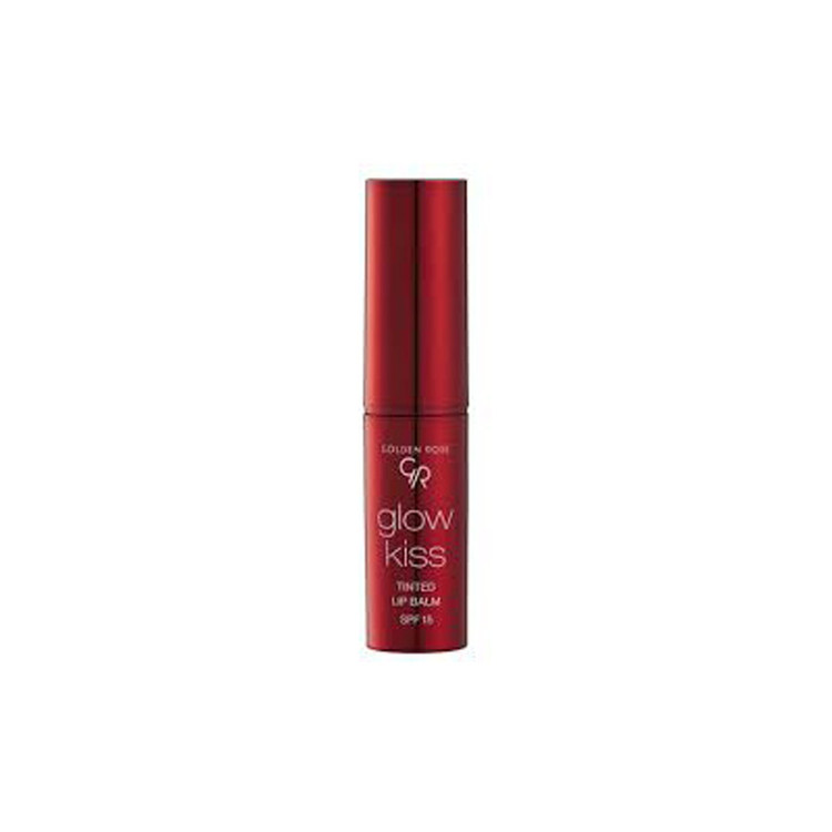 بالم لب تینت گلدن رز مدل TINTED شماره 05 بافت نرم و سبک، ماندگاری بالا، حاوی ویتامین E و SPF 15، محافظت از لب در برابر آفتاب و ایجاد شاین طبیعی