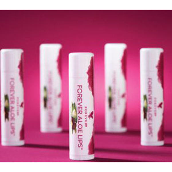 بالم لب فوراور مدل Aloe Lips مرطوبکننده و نرمکننده قوی با عصاره آلوئهورا و روغن جوجوبا، مناسب پوست لبهای خشک و ترکخورده، فاقد چسبندگی و سازگار با پوست، طراحی ماتیکی وگان از آمریکا