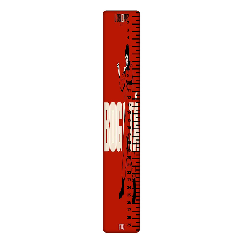 خط کش 30 سانتی متر طرح Money Heist کد 2103